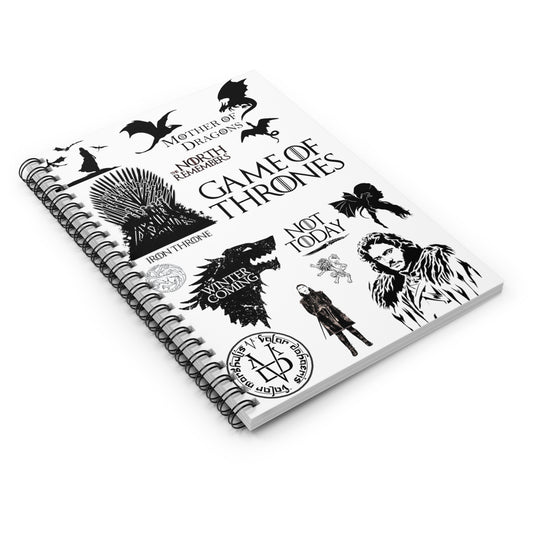Game of Thrones Spiral Notebook