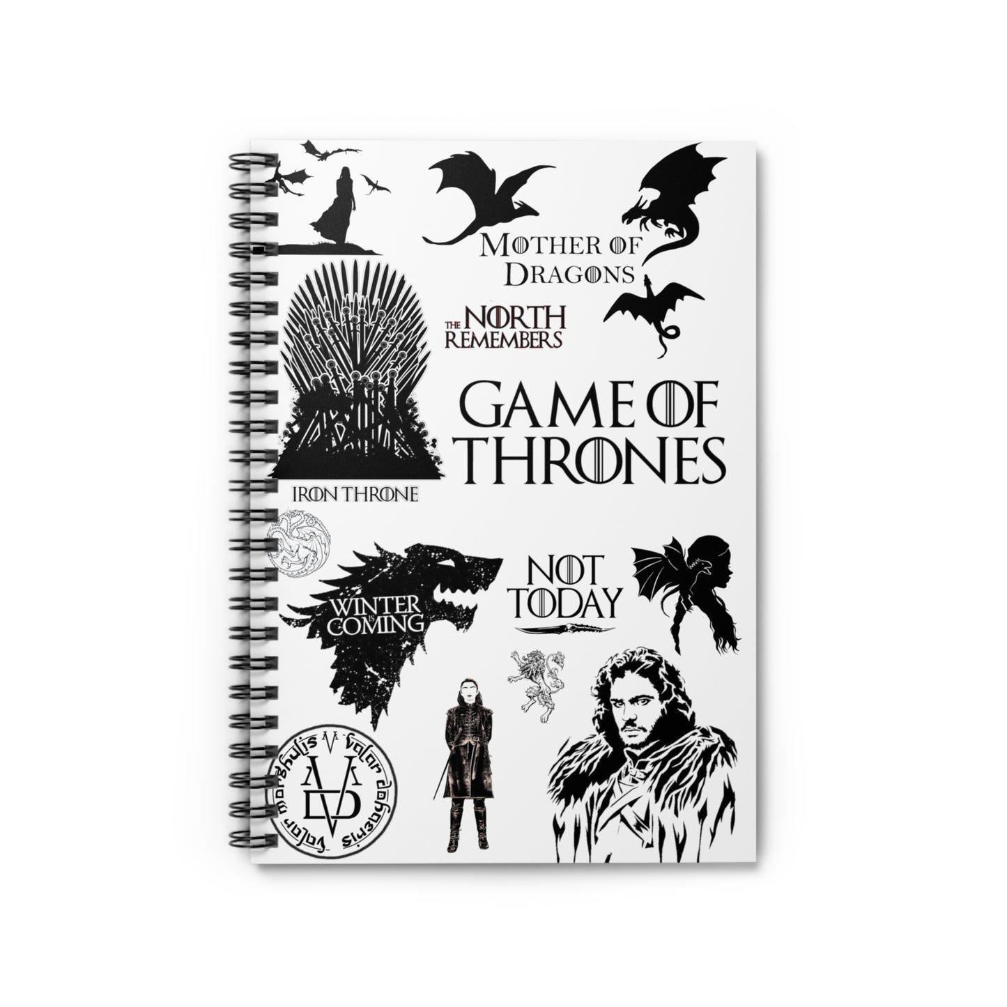 Game of Thrones Spiral Notebook