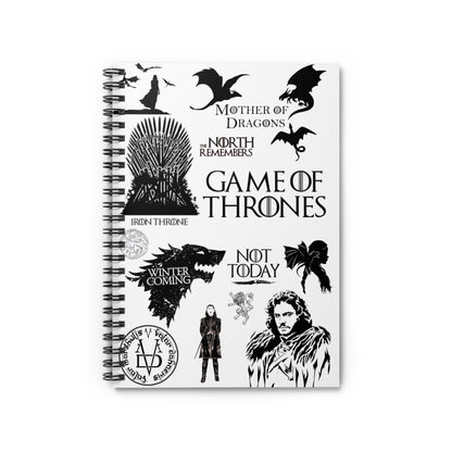 Game of Thrones Spiral Notebook