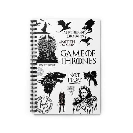 Game of Thrones Spiral Notebook