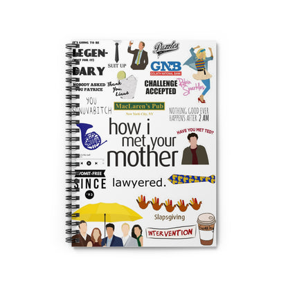 How I Met Your Mother Spiral Notebook