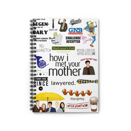 How I Met Your Mother Spiral Notebook
