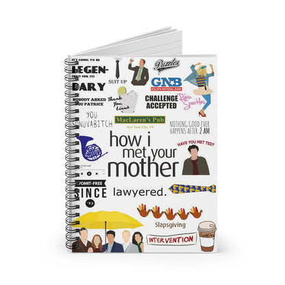 How I Met Your Mother Spiral Notebook