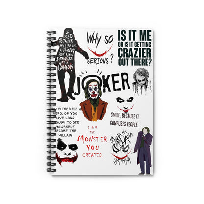 Joker Spiral Notebook