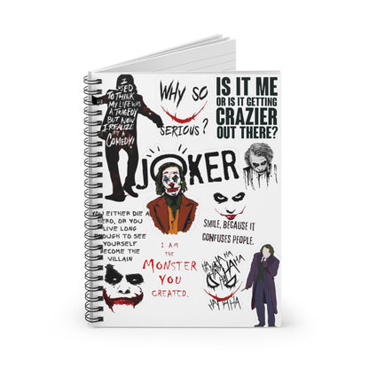 Joker Spiral Notebook
