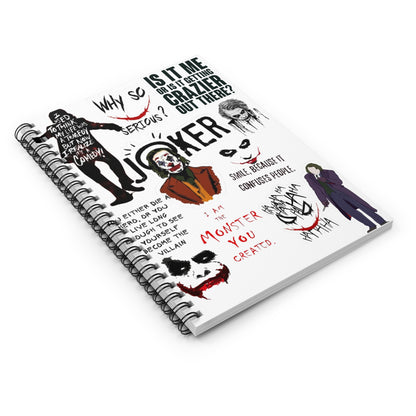 Joker Spiral Notebook