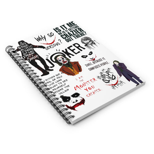 Joker Spiral Notebook