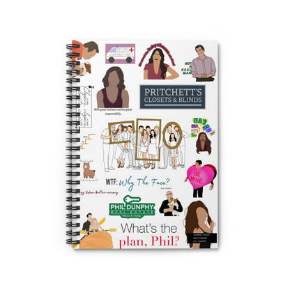 Modern Family Spiral Notebook