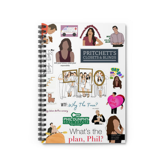 Modern Family Spiral Notebook