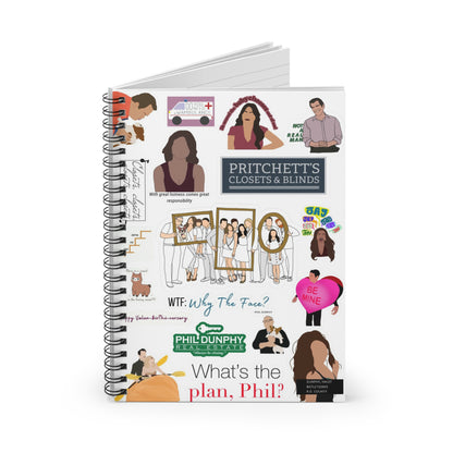 Modern Family Spiral Notebook