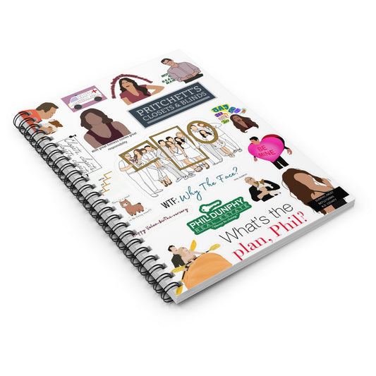 Modern Family Spiral Notebook