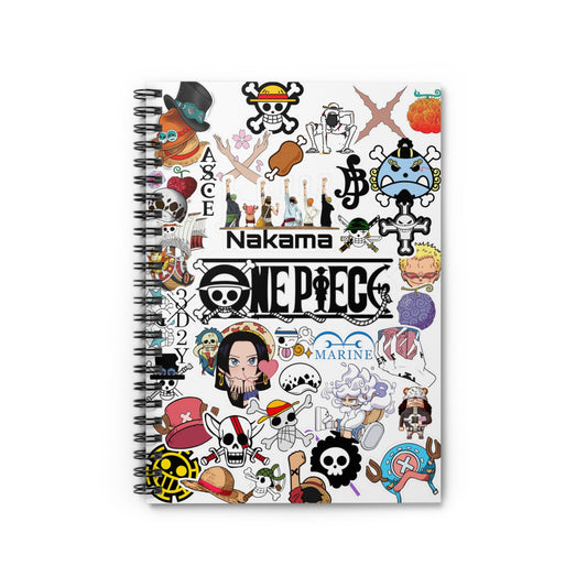 One Peice spiral Notebook