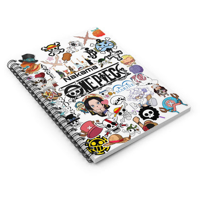 One Peice spiral Notebook