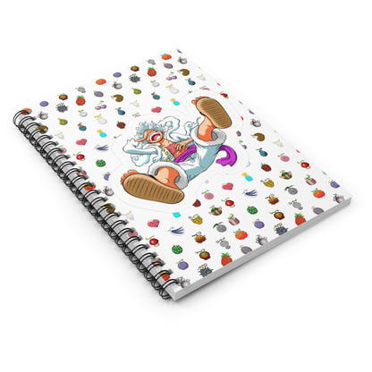 One Peice Gear 5 Spiral Notebook