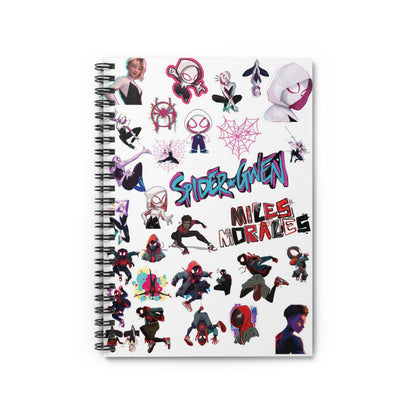 Spider Gwen X Miles Morals Spiral Notebook