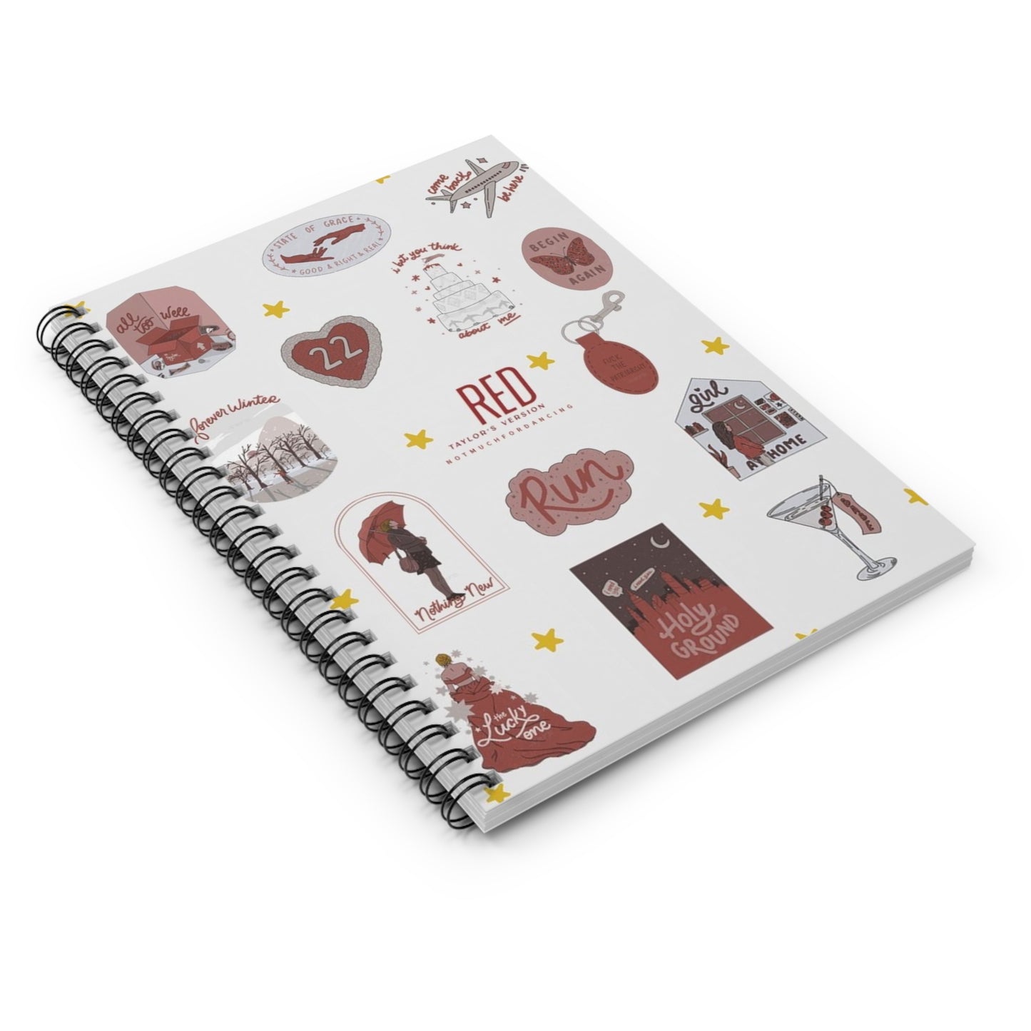 Taylor Swift Fandom Spiral Notebook