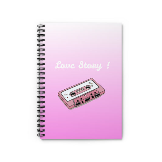 Taylor Swift Love Story Spiral Notebook