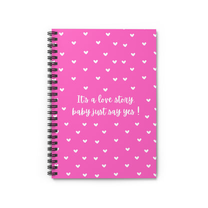 Taylor Swift Love Story Spiral Notebook II