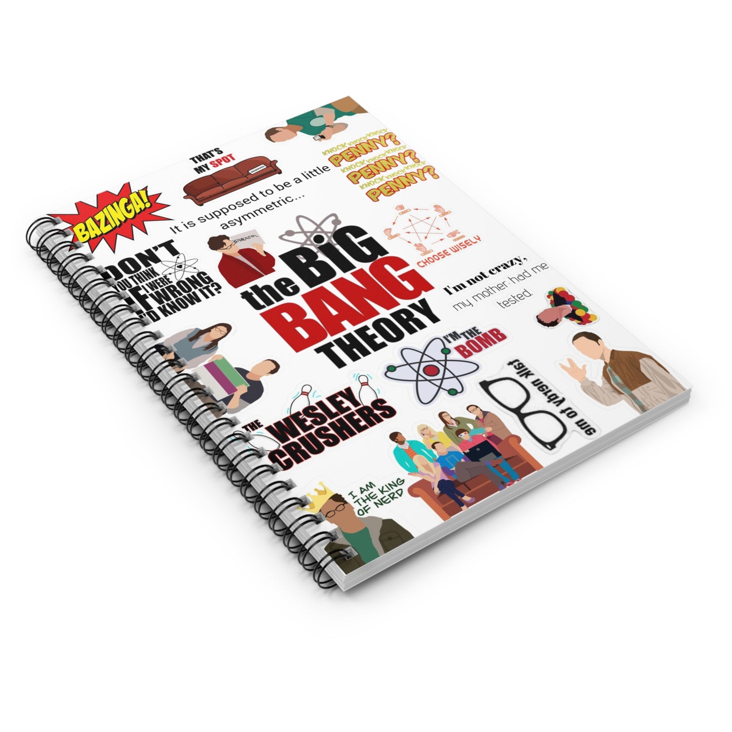 The Big Bang Theory Spiral Notebook