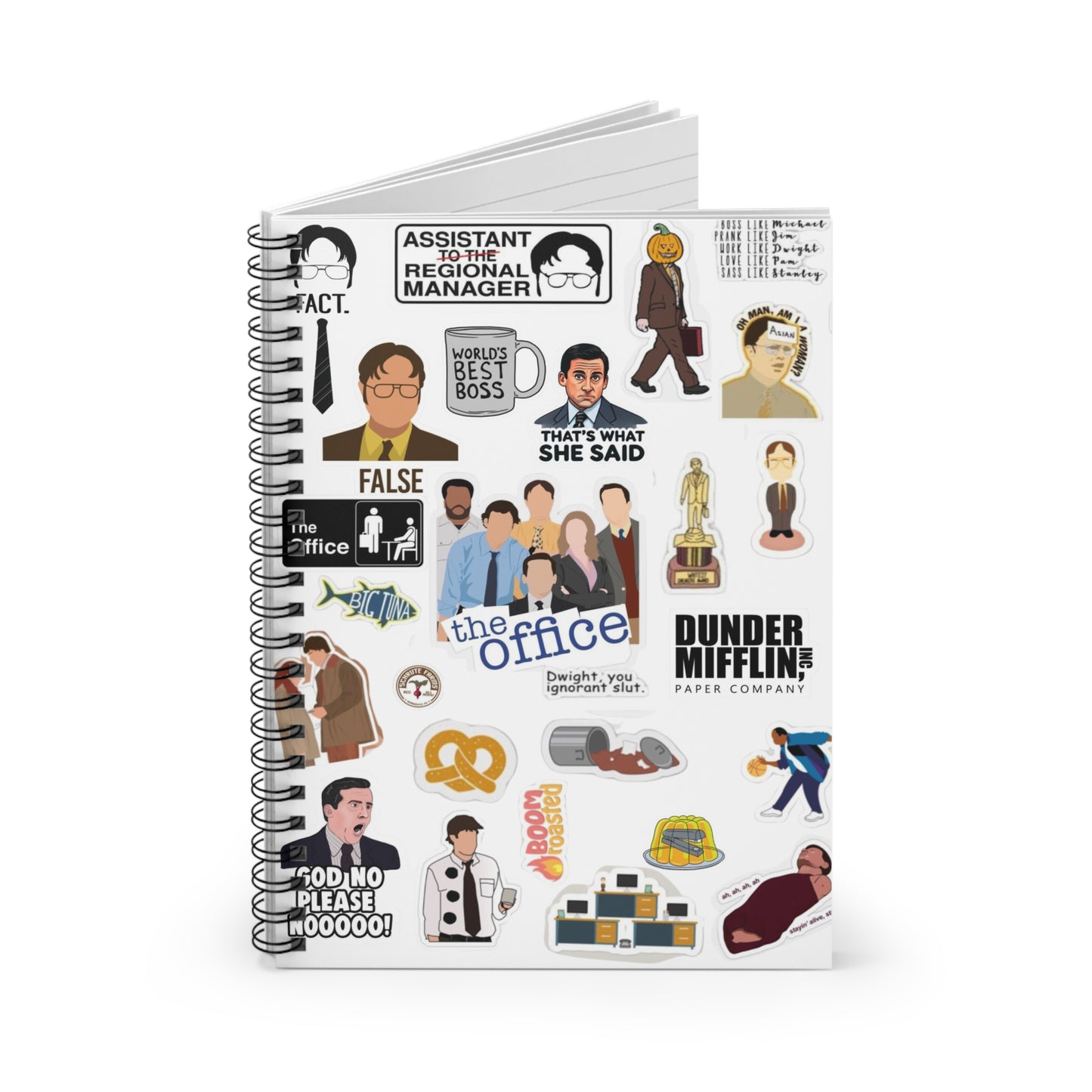 The Office Spiral Notebook
