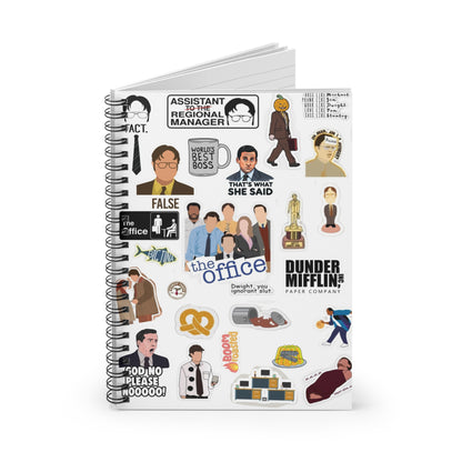 The Office Spiral Notebook
