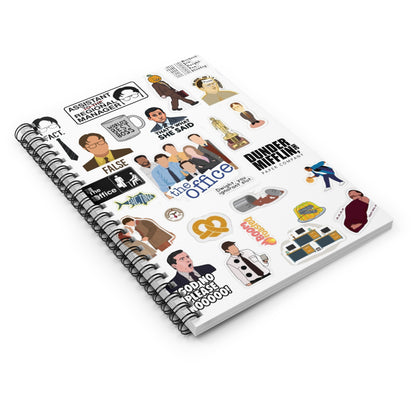 The Office Spiral Notebook